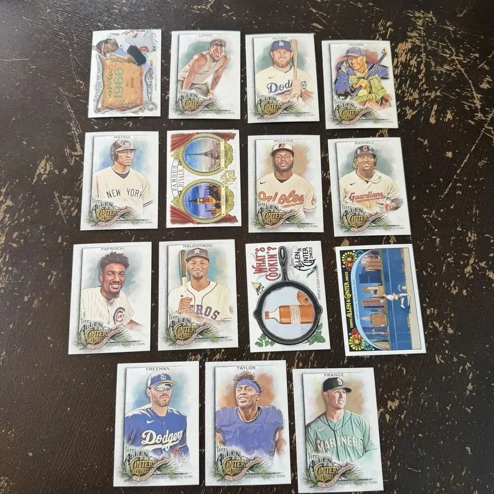 2022 Allen Ginter Baseball Cards Lot 200 + NM Witt Jr RC Ohtani Soto Acuna Jr